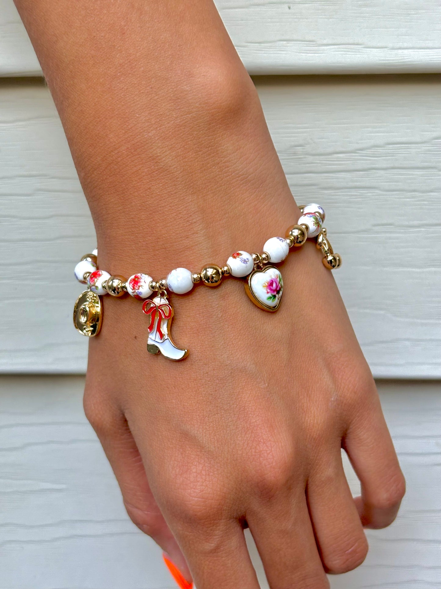 Western Charm Beaded Bracelet