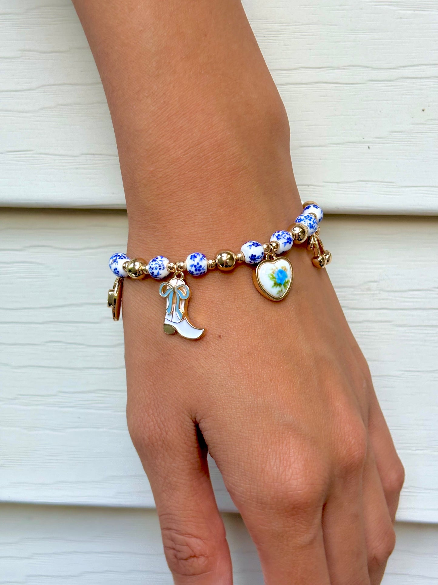Western Charm Beaded Bracelet