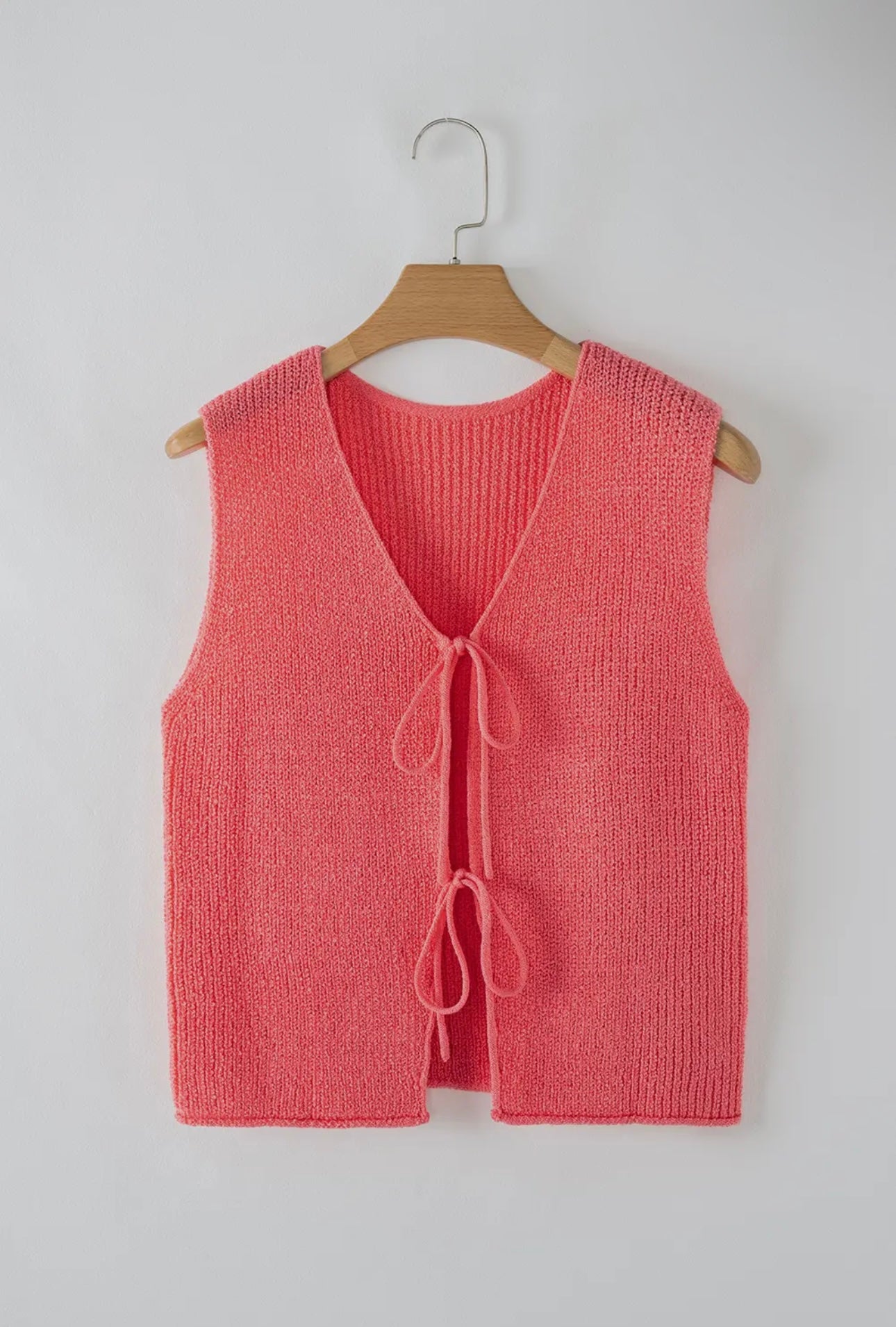 Grace Knit Lace V-Neck Vest