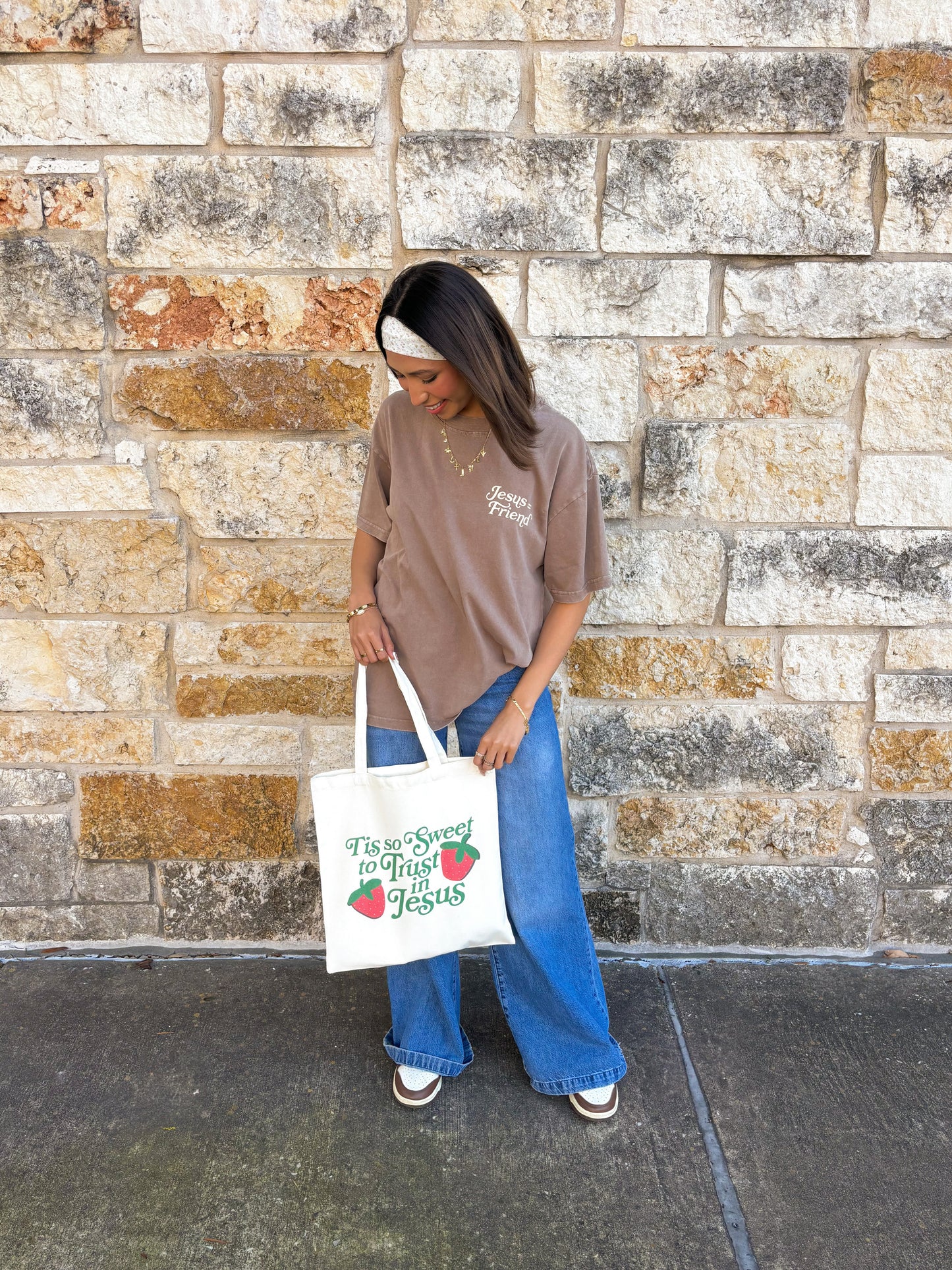 Trust in Jesus Tote Bag