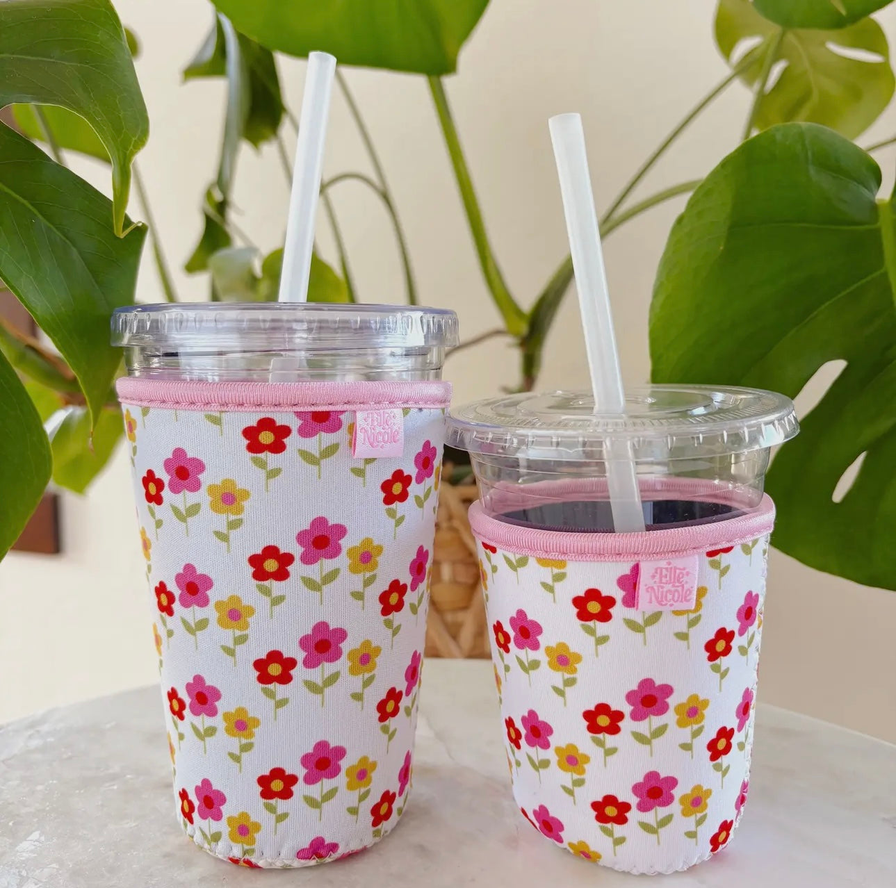 Mod Floral Coffee Sleeve
