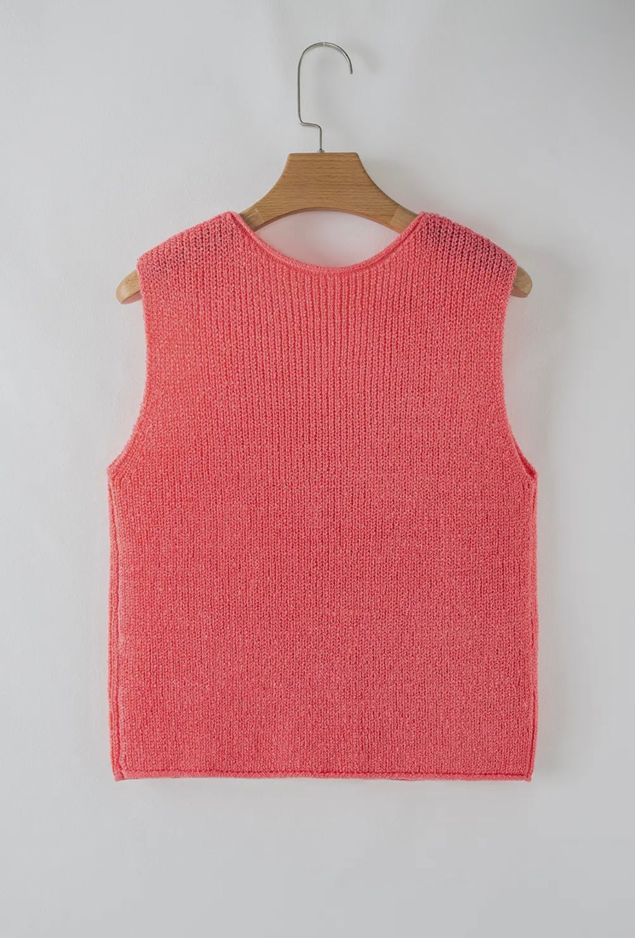 Grace Knit Lace V-Neck Vest