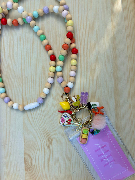 Custom Charm Lanyard