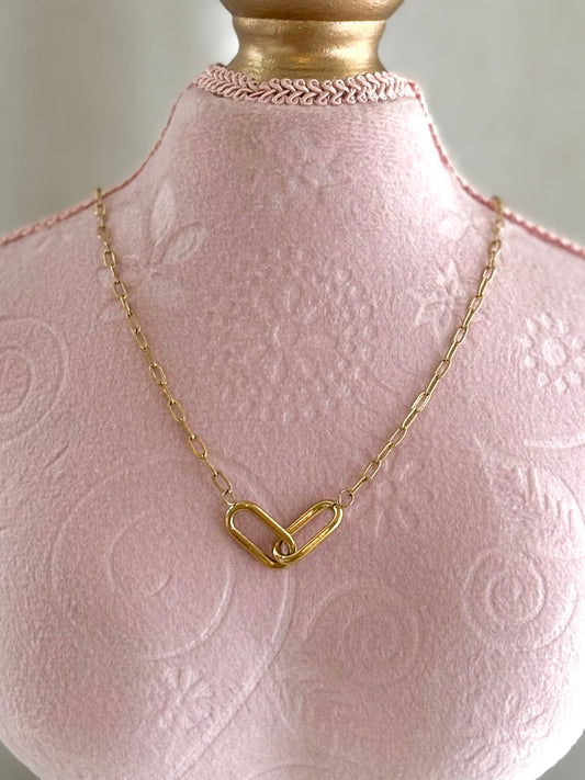 Heart Link Necklace
