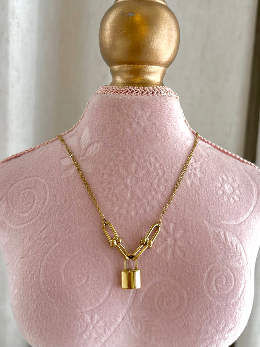 Locked In Love Necklace