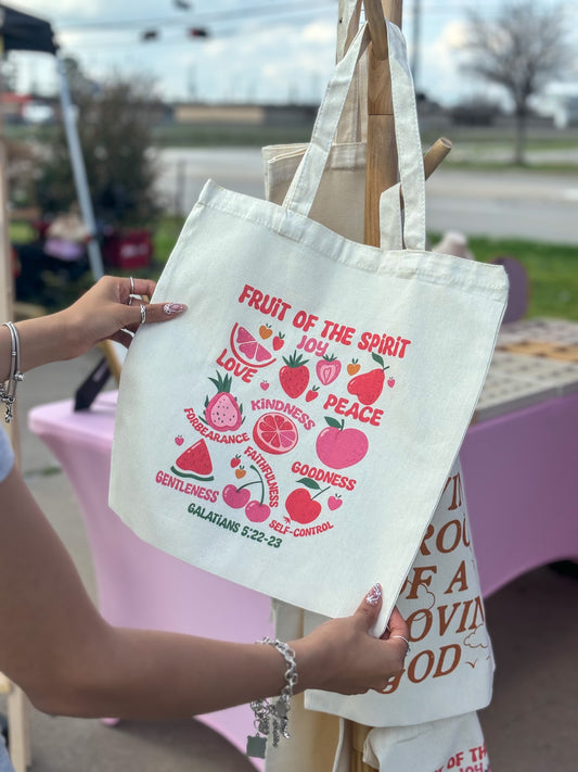 Fruit of the spirit - tote bag