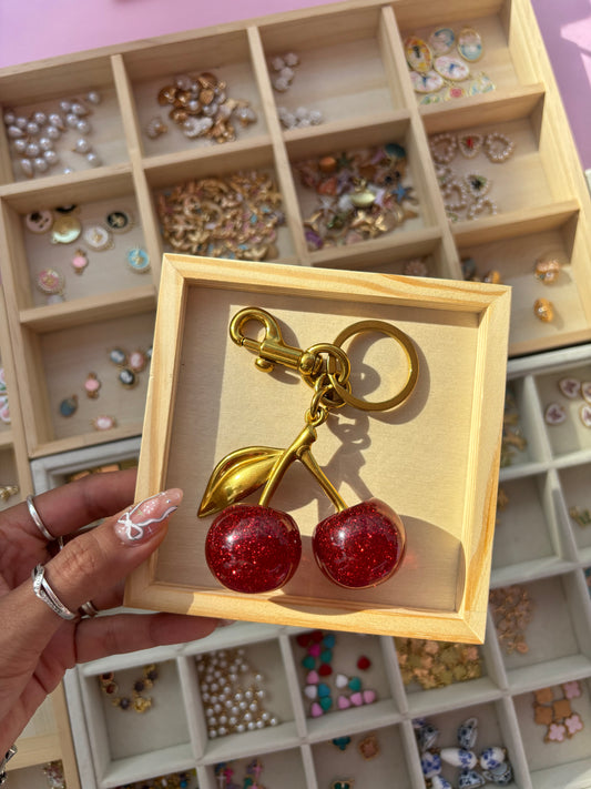 Cherry Keychain